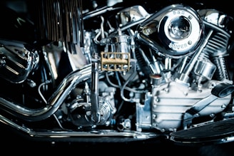 selective focus cruiser motorcycle