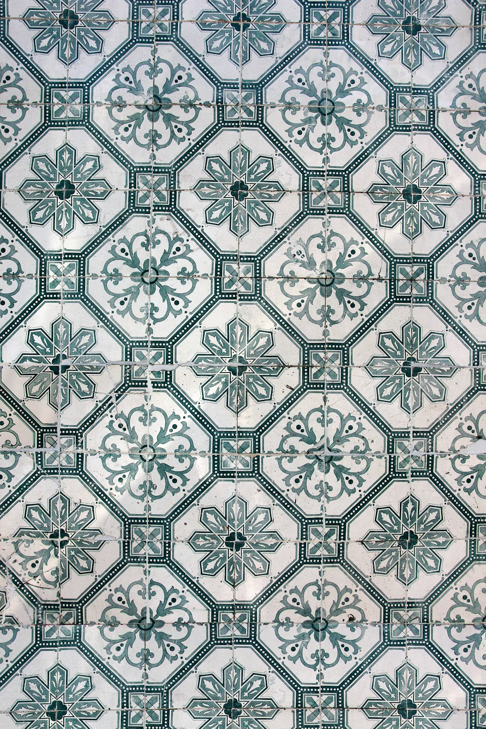 a close up of a wall with a pattern on it