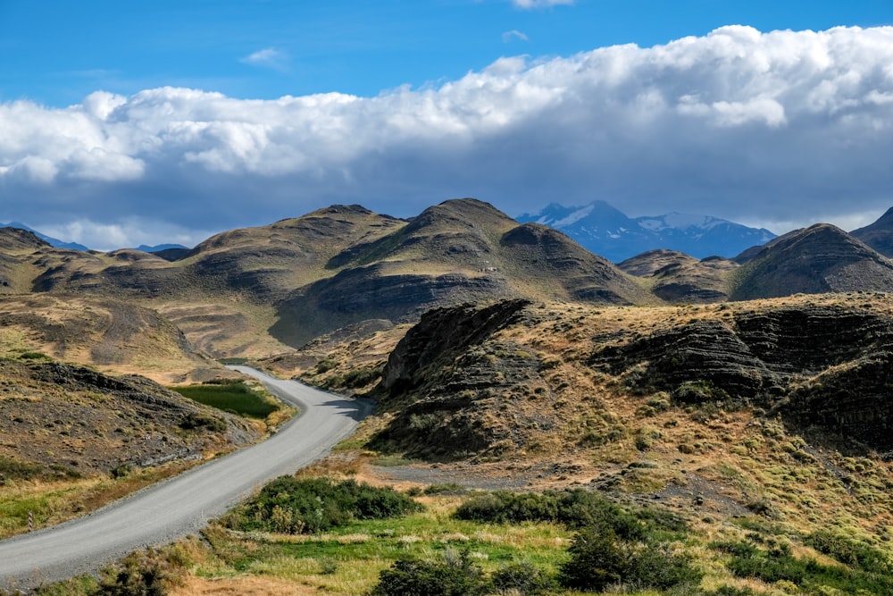 green mountain scenery