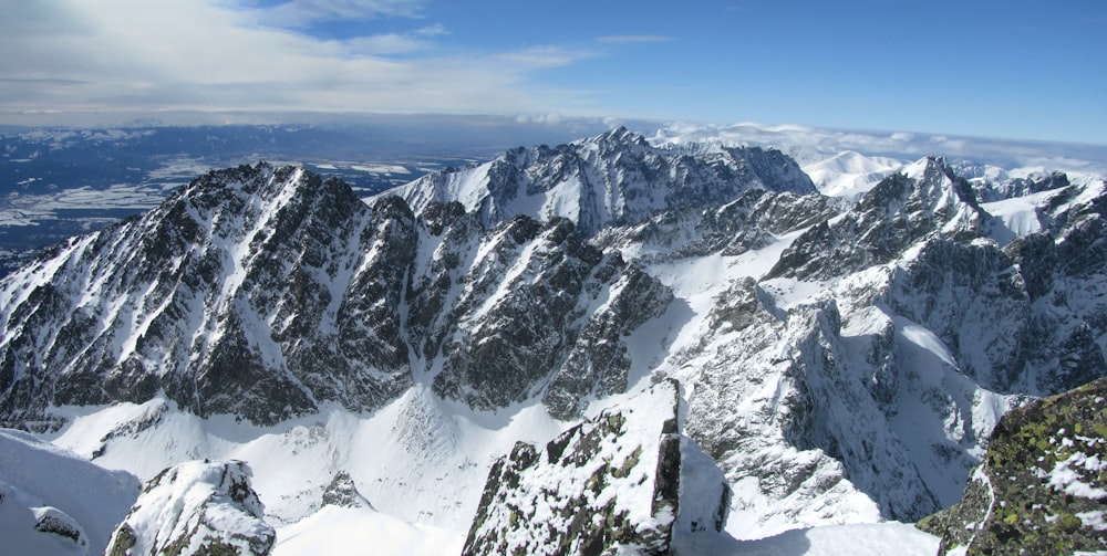 snow covered mountain