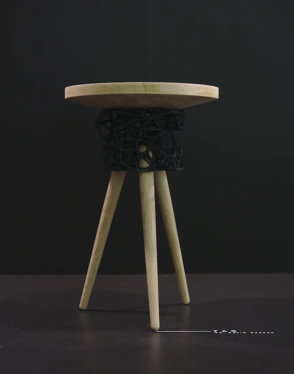 Terra Sculpted Stool - stools