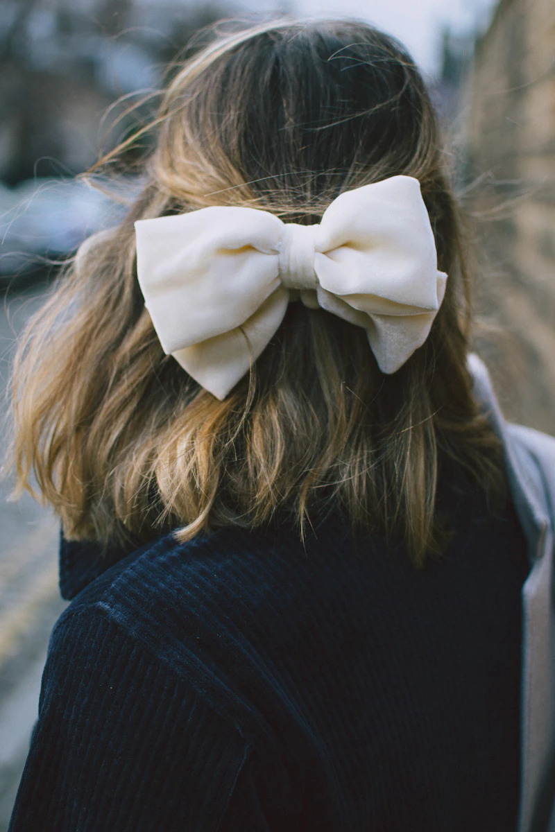 Rainbow Bow Hair Clips