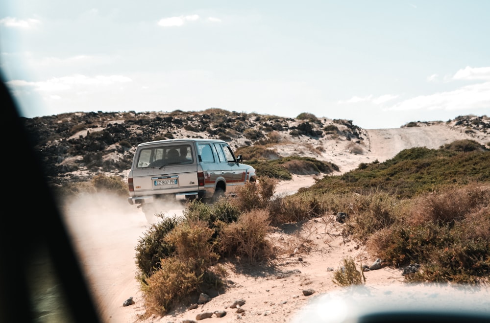 car travelling on hill