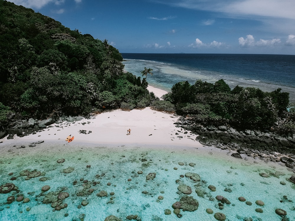 aerial photography of island during daytime