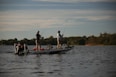 two persons on boat