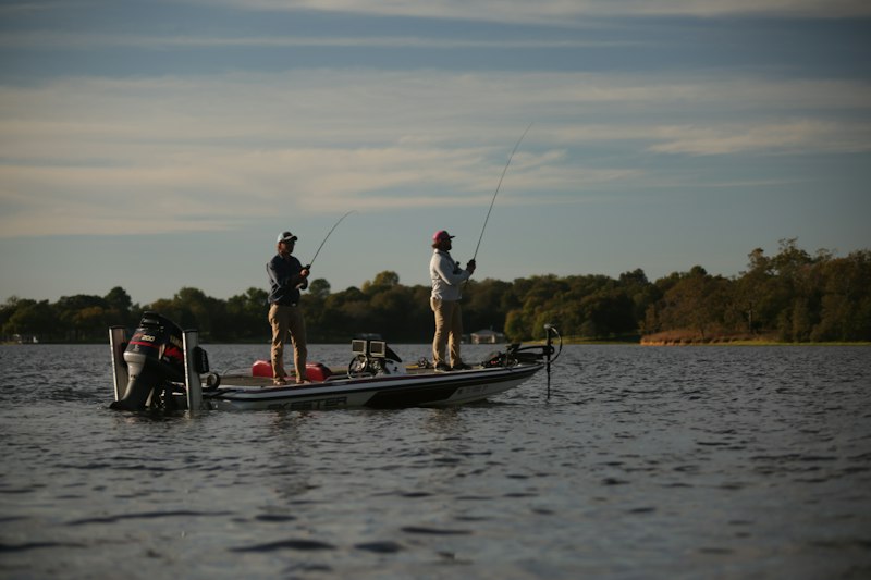 Fishing on lakes