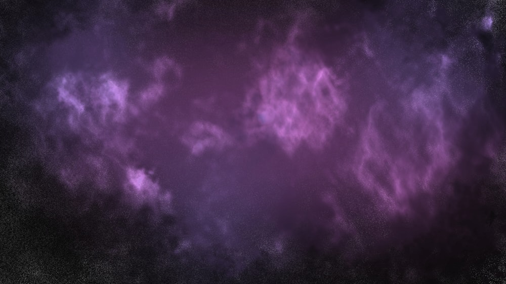 purple skies at nighttime