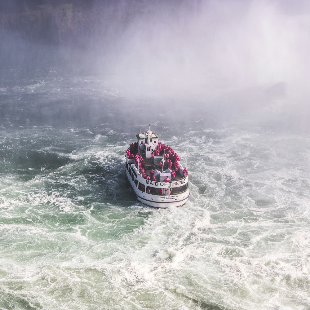 people on boat during daytime