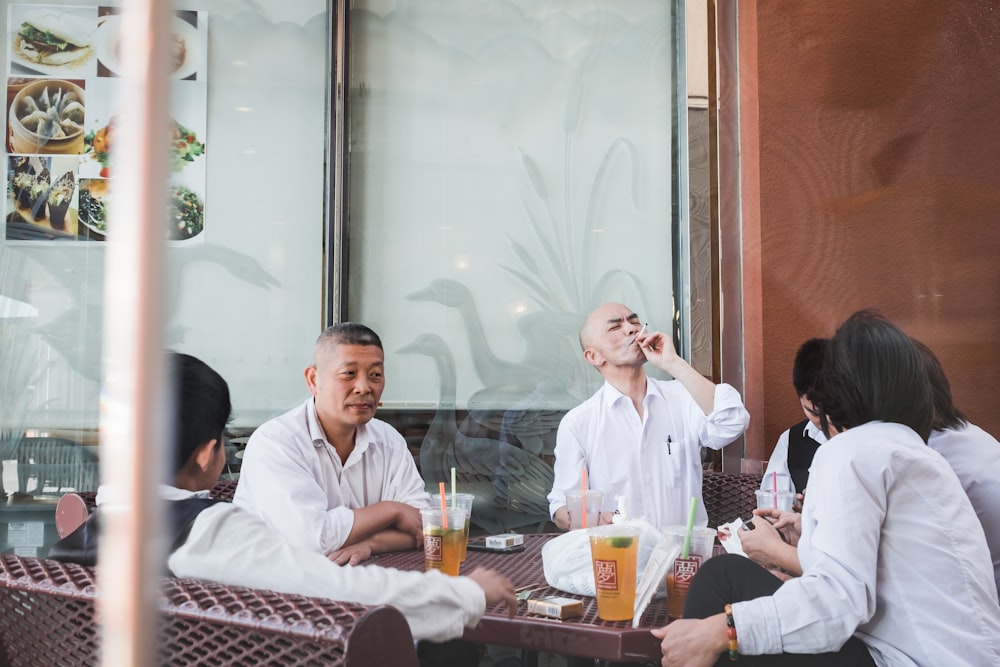 group of person sitting indoor