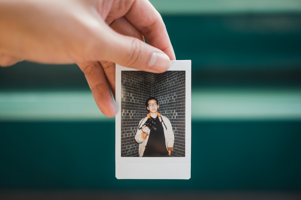 man in white jacket photo