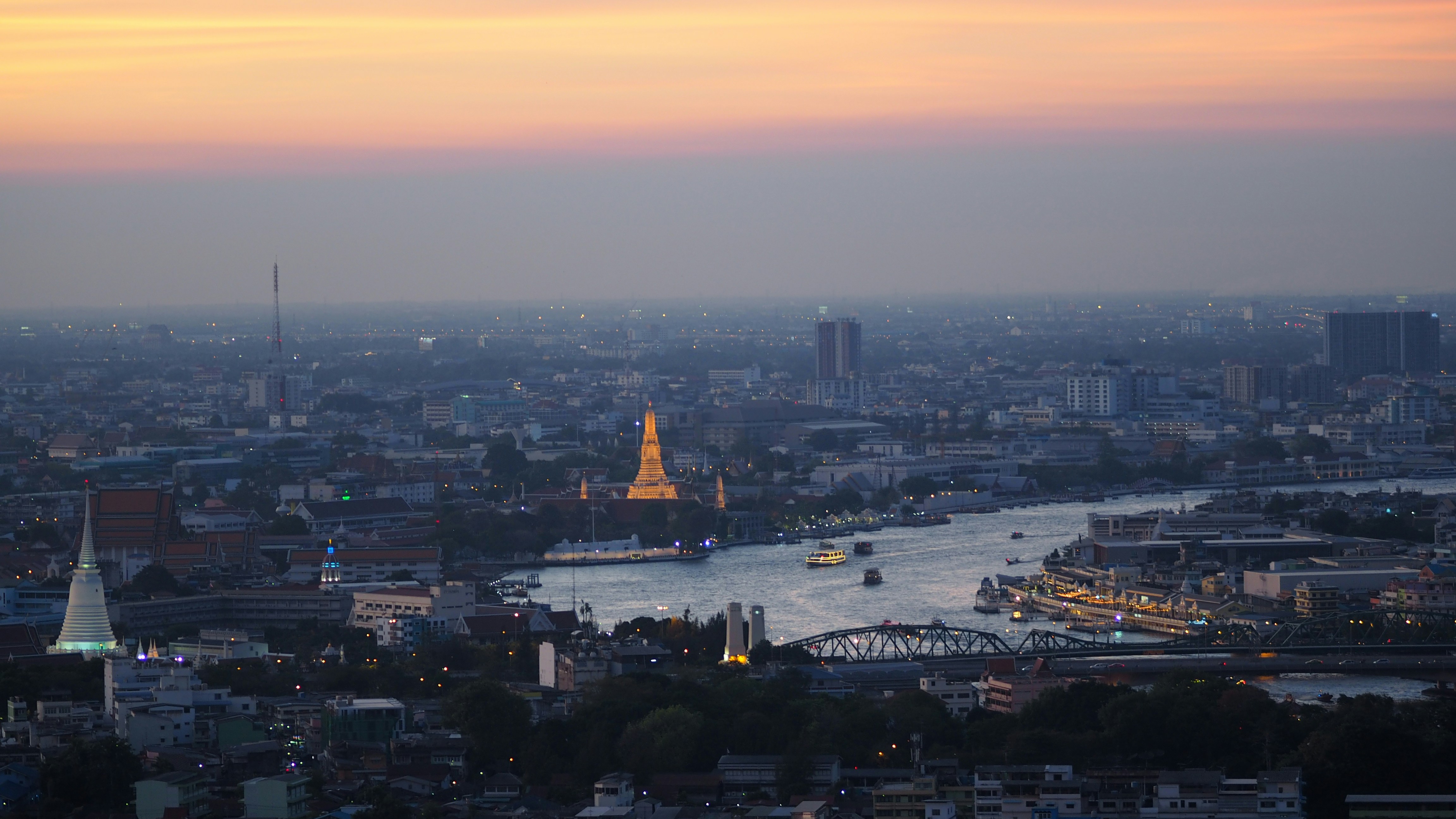 Aerial photography of city during golden hour - Free Photo on Unsplash