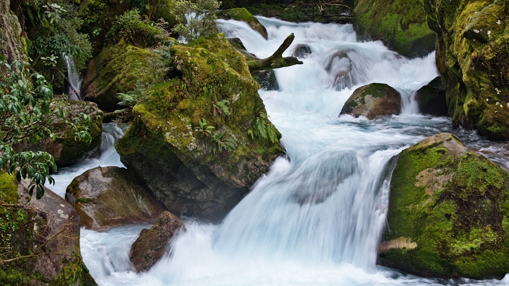 Wasserfall tagsüber