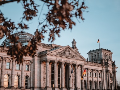 Reichstag building, Germany during daytime