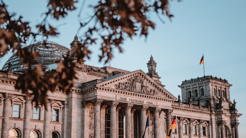 Reichstag building, Germany during daytime