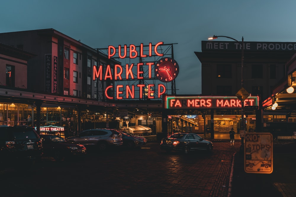 public market center signage