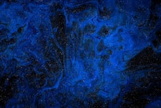 blue abstract artwork