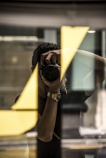 person taking photo