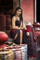 woman sitting outdoor