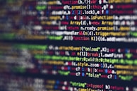 a close up of a computer screen with a lot of text on it