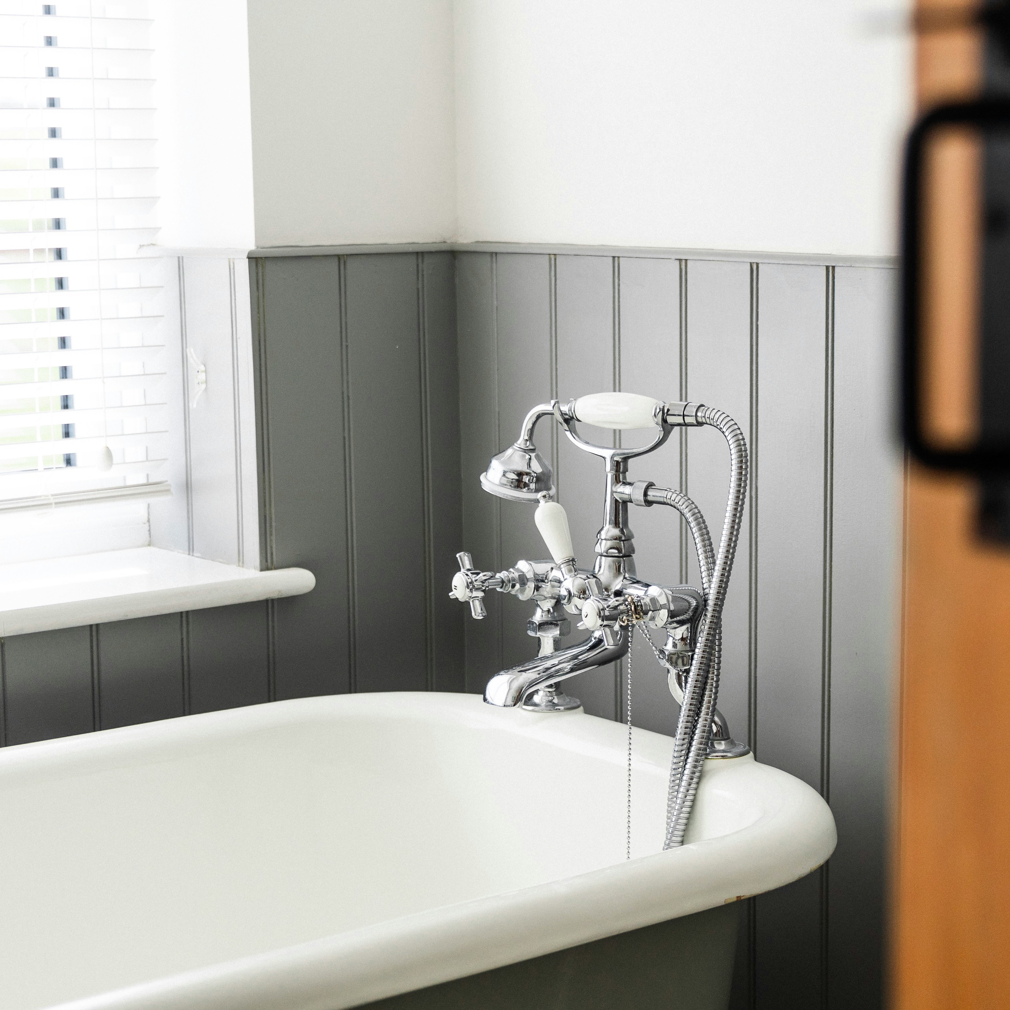 rustic bathroom