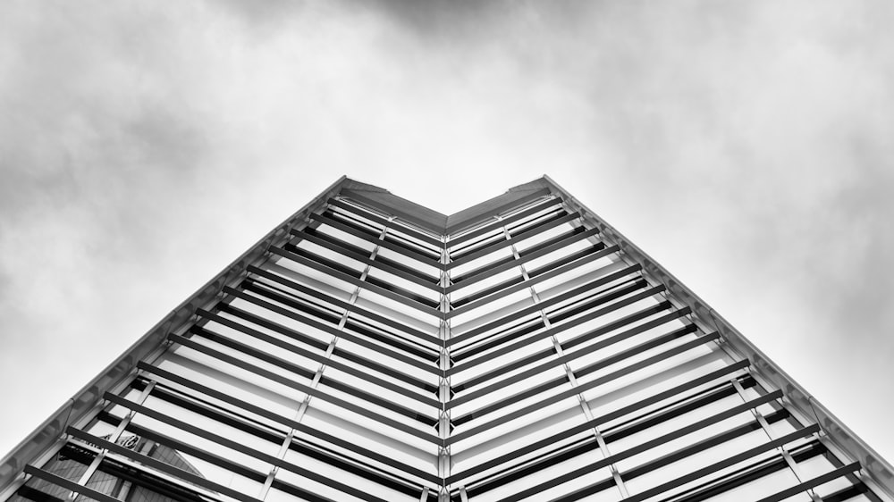 low angle photography of high-rise building