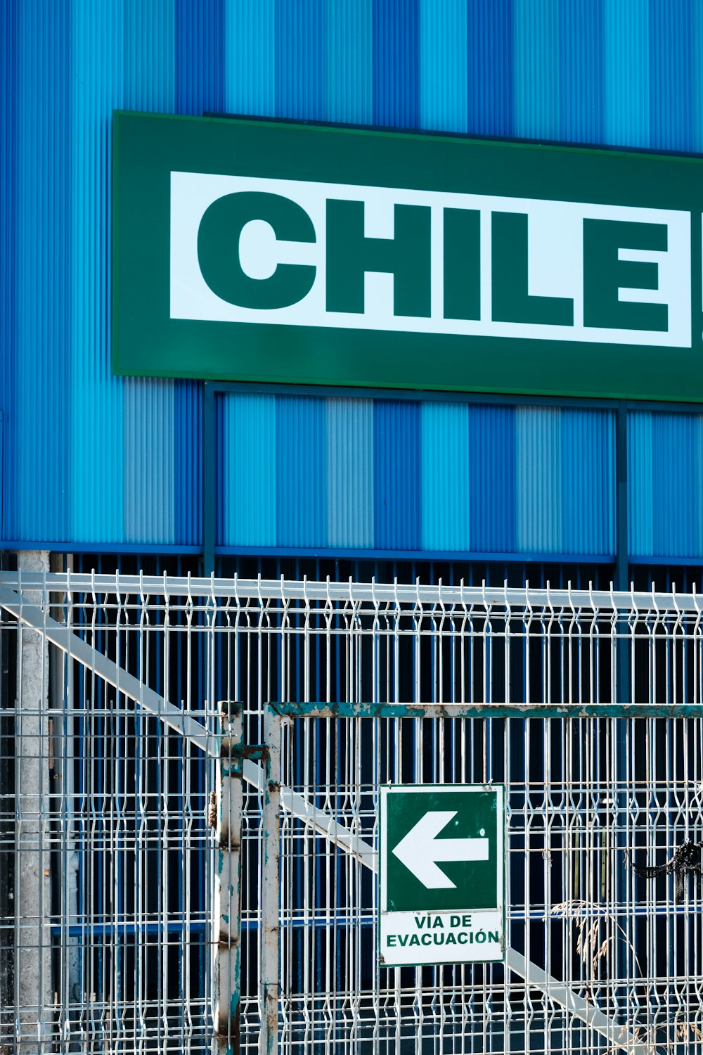 Chile signage