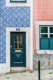 closed door