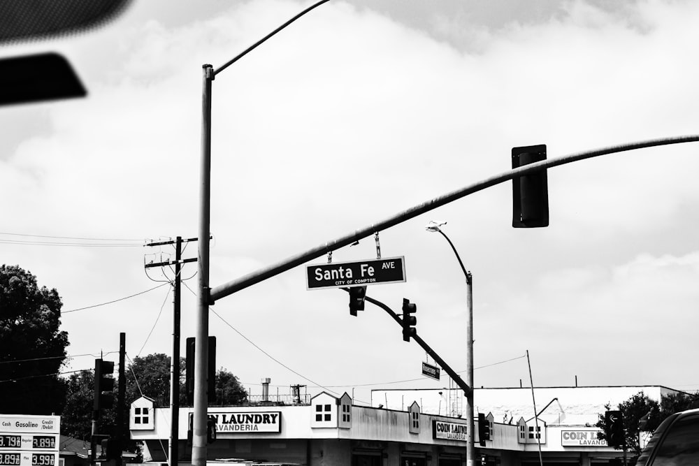 Santa Fe street signage