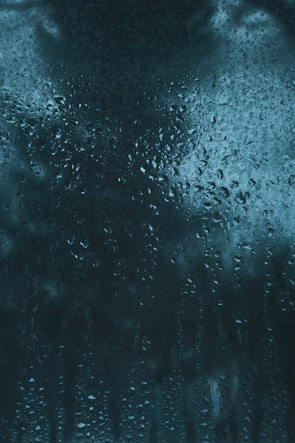 Close-up of a surface treated for moisture protection.