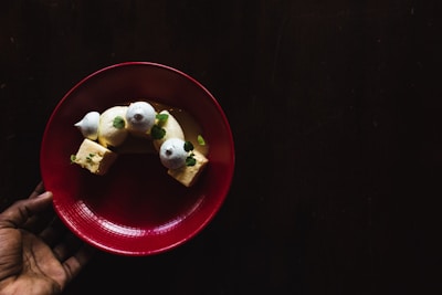 plate of dessert