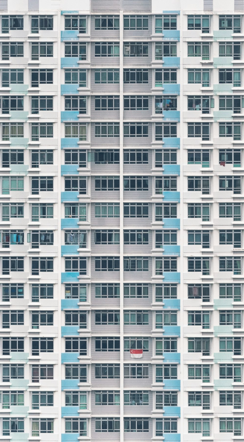 gray and white high-rise building