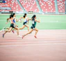 woman running