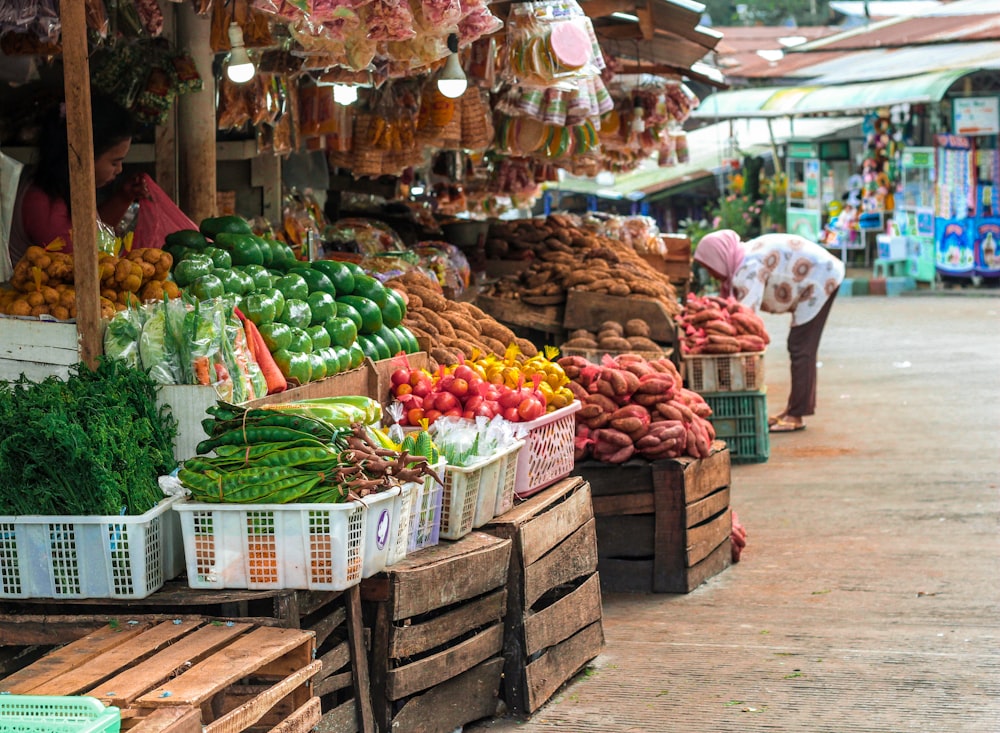 pile of vegetables