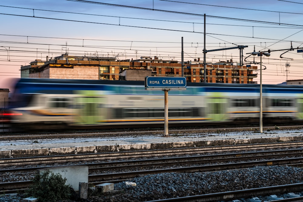 train passing through