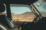 The view of atlas mountains from passenger seat 
