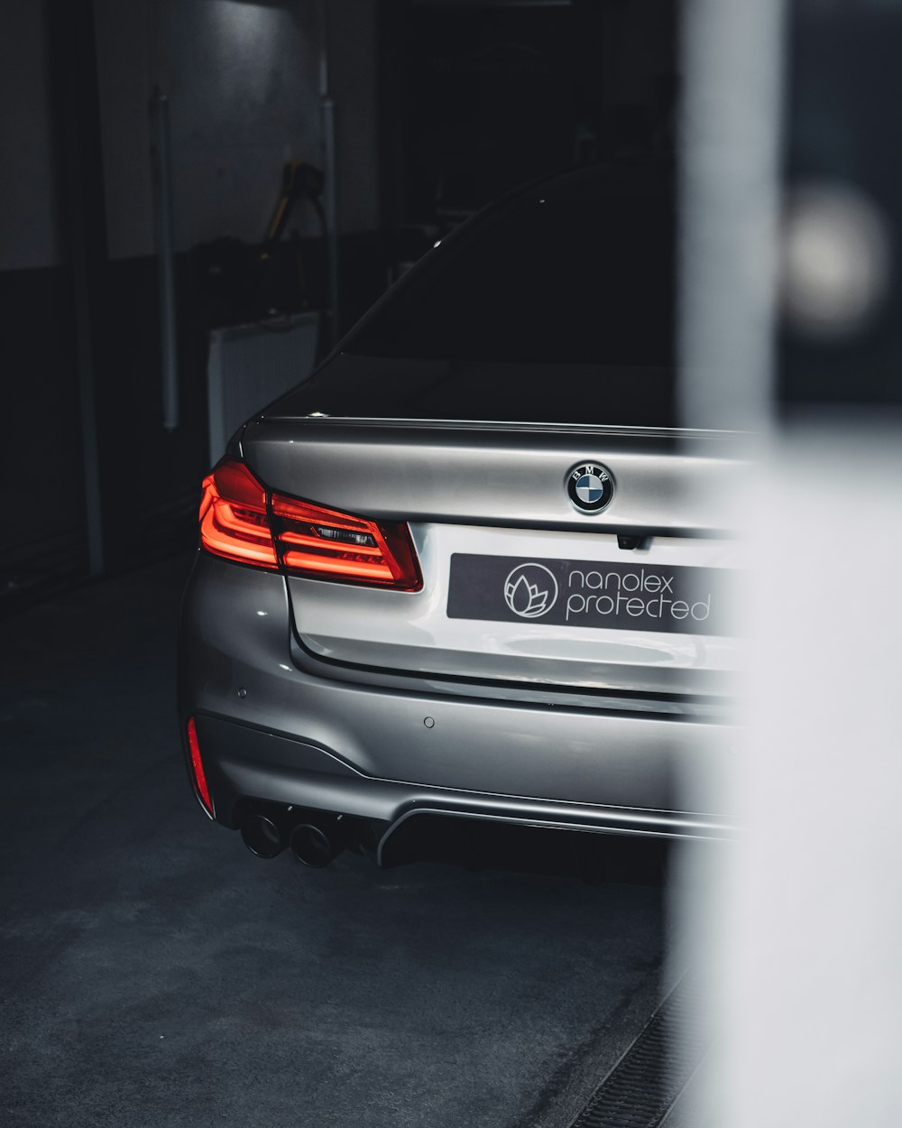 auto BMW argento