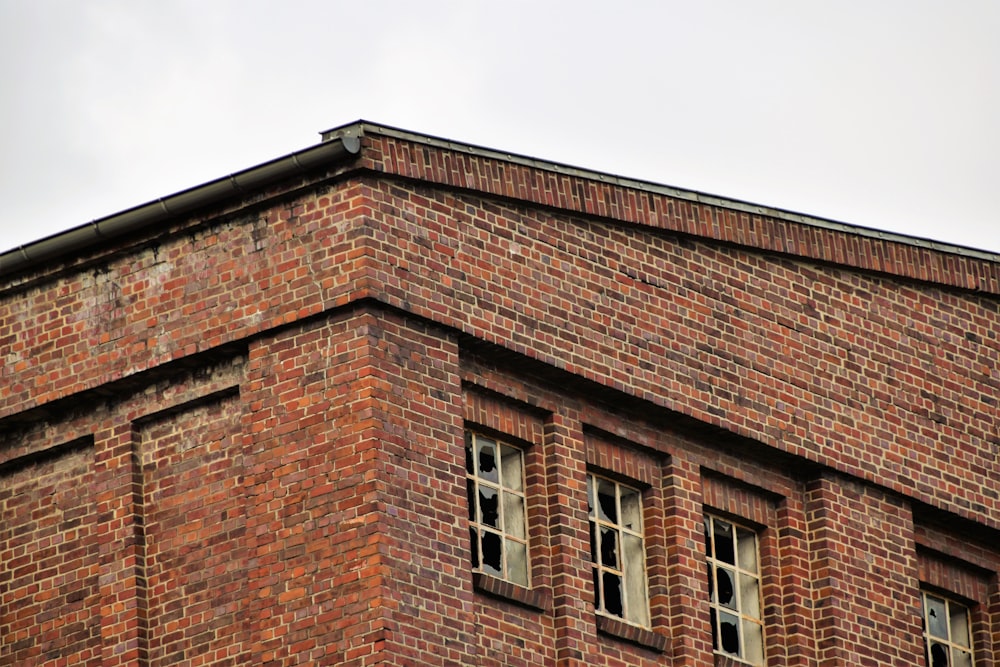 brown brick house