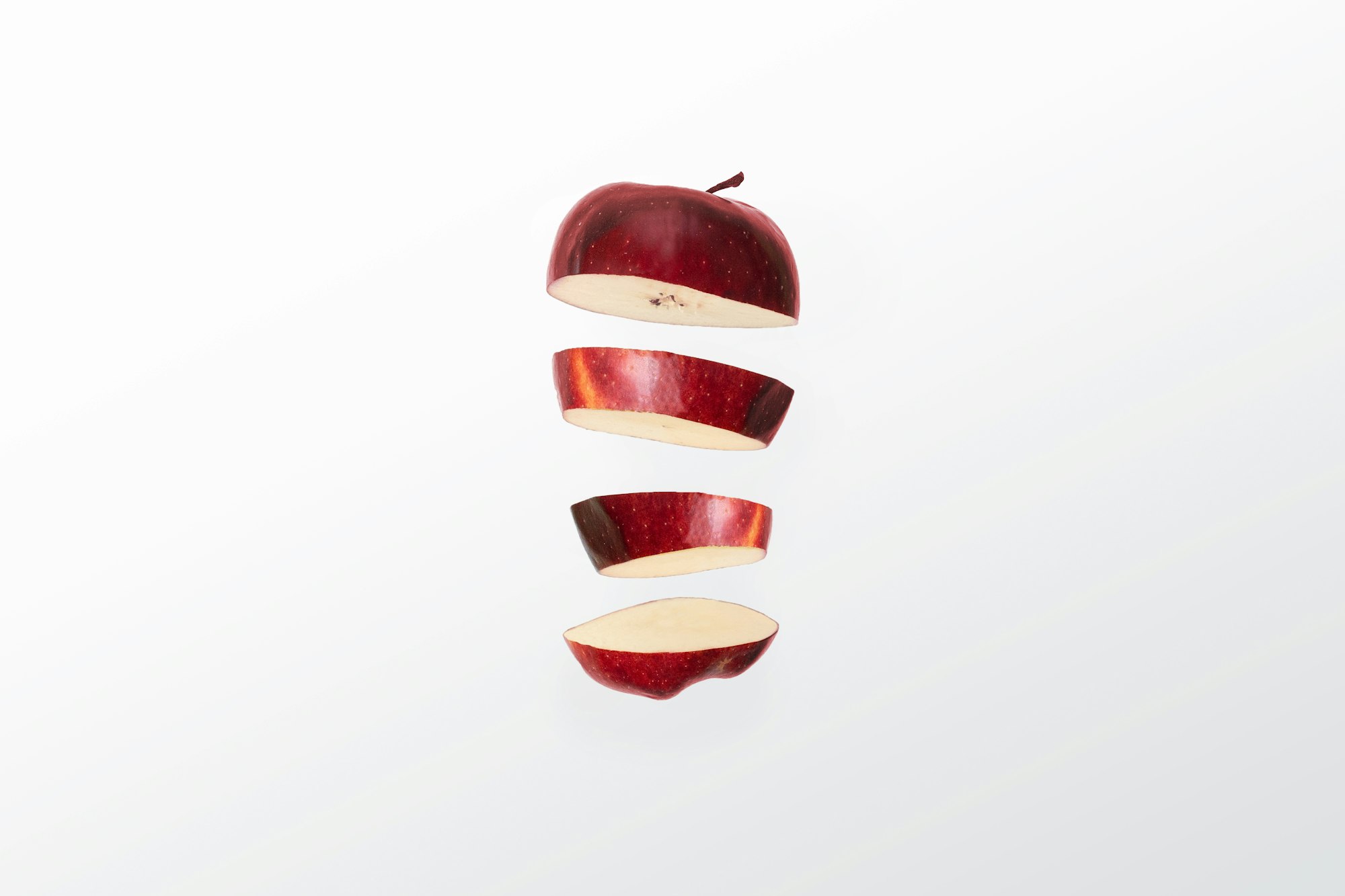 Sliced apple