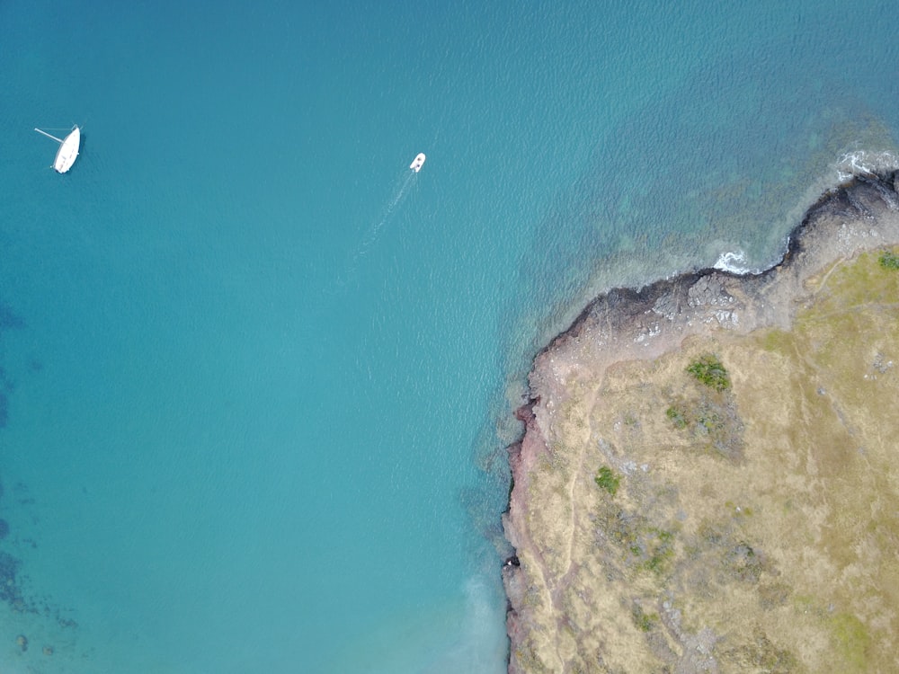 aerial photo of ocean during daytime