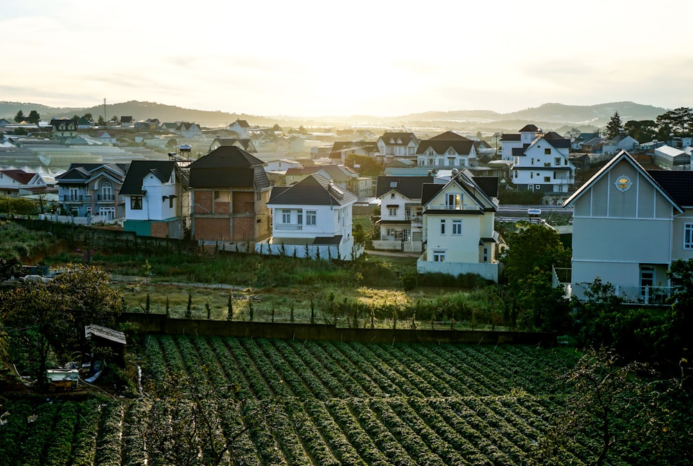 houses near field