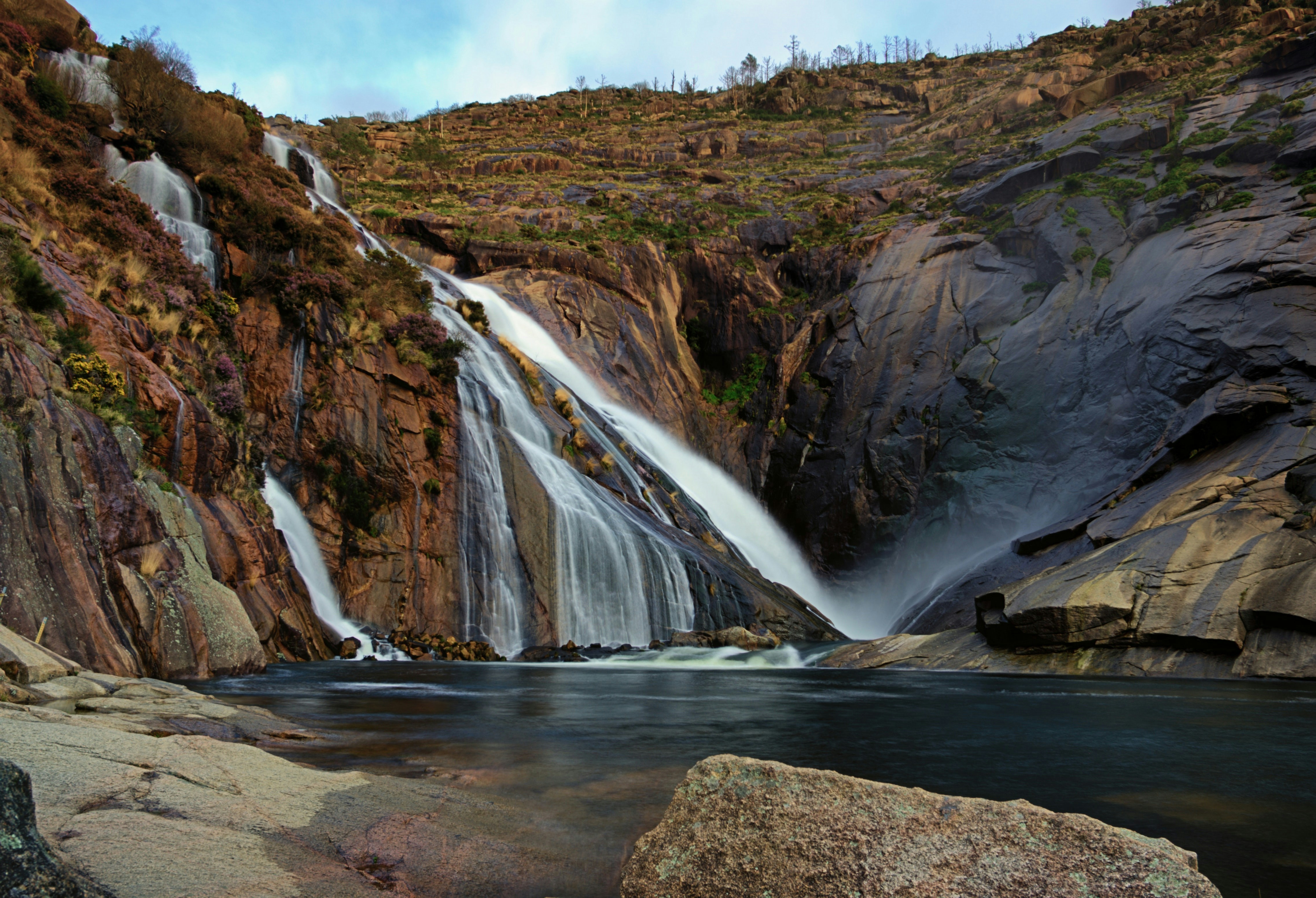 Ezaro waterfall in Spain