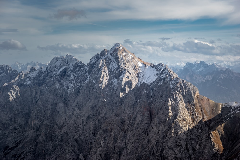 landscape photography of mountain