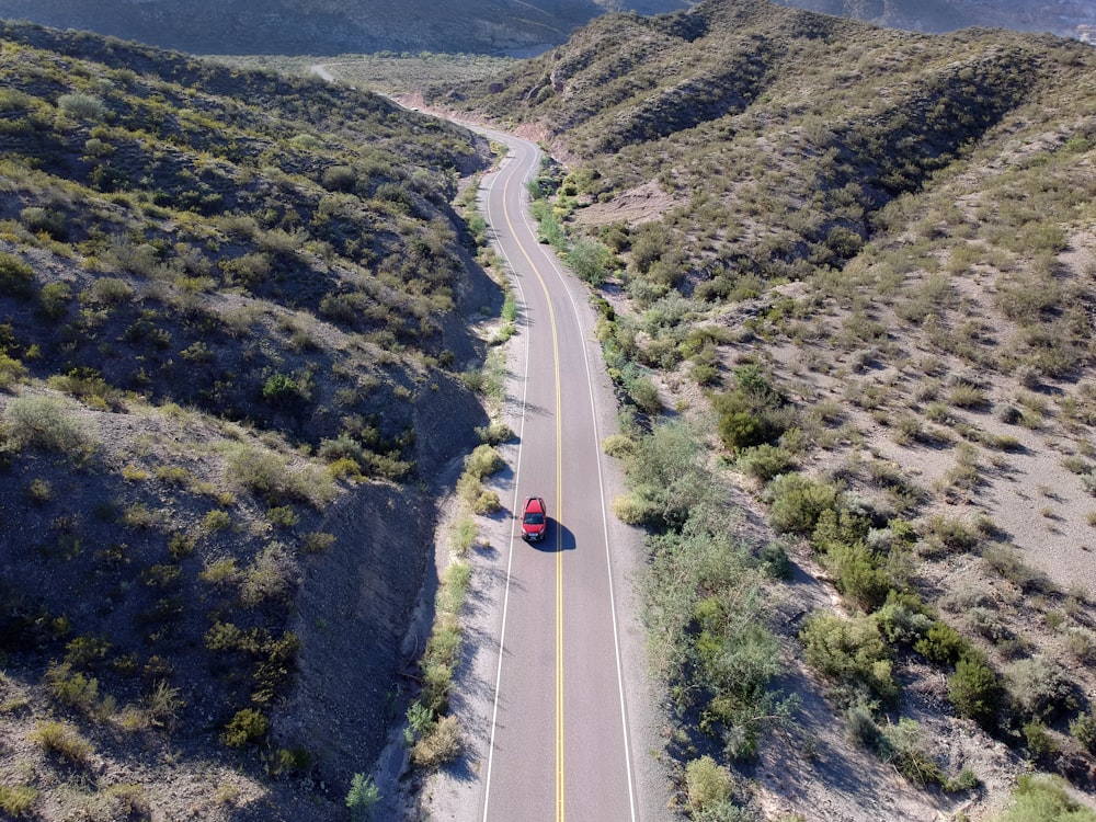 car on road