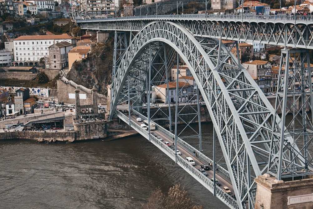 aerial view photography of long bridge