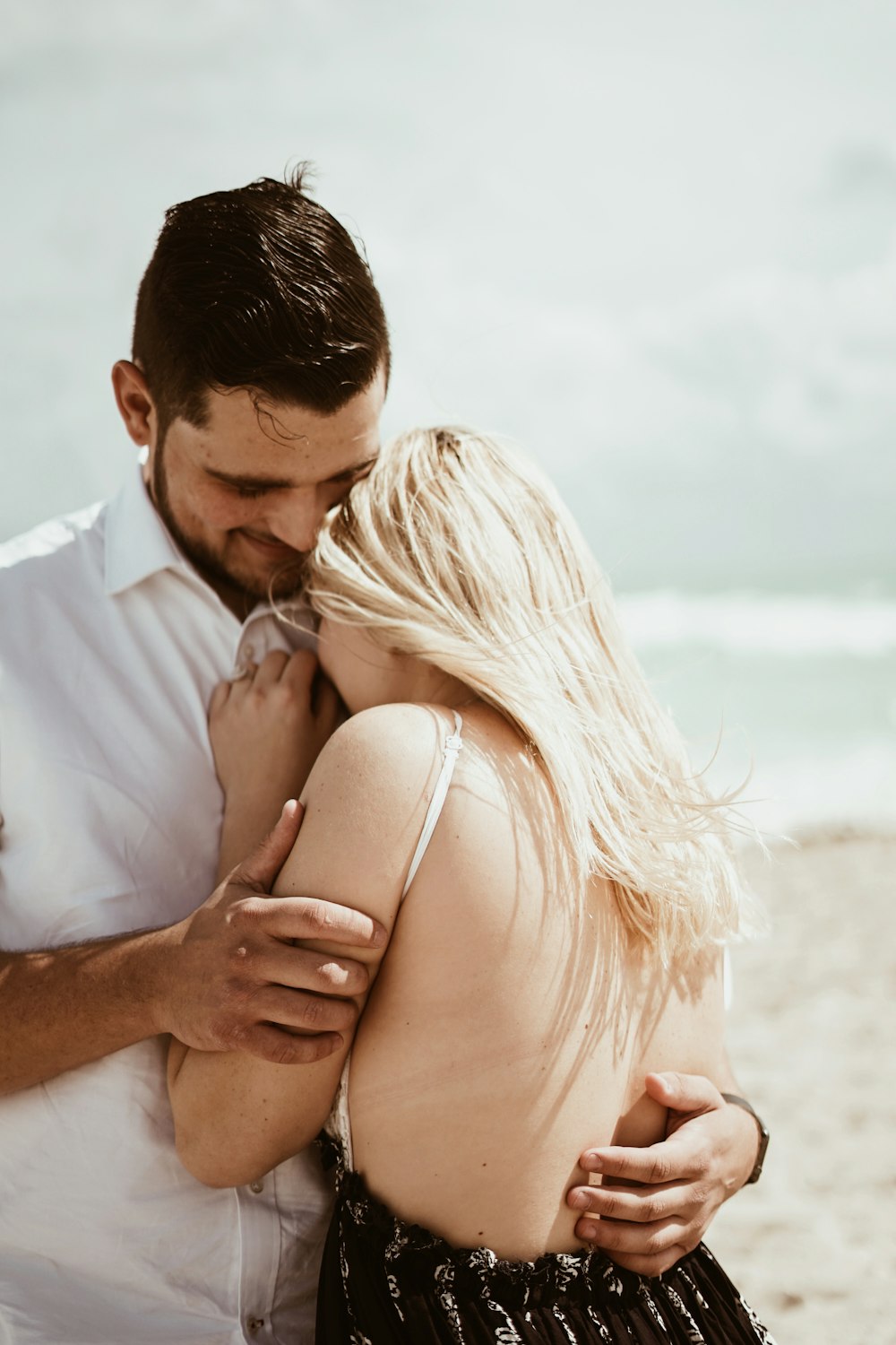 couple at the beach