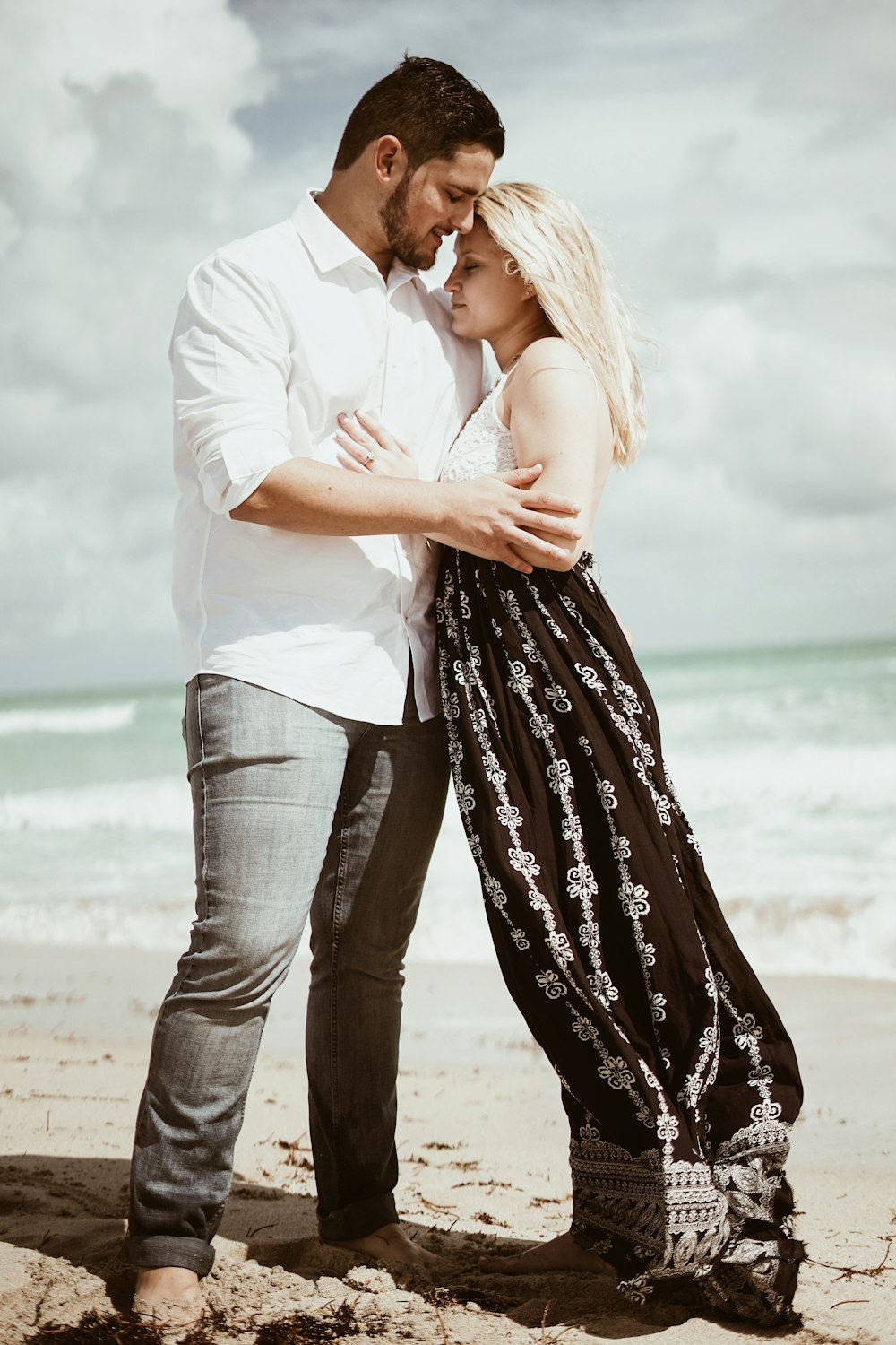 couple at the beach