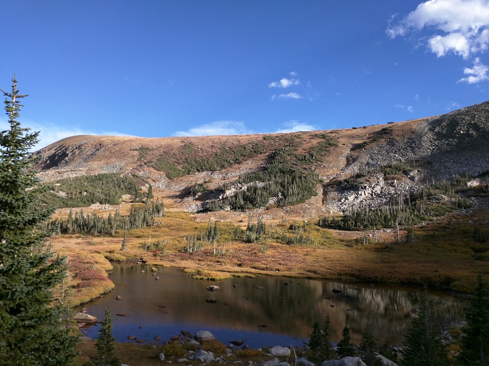 green mountain scenery