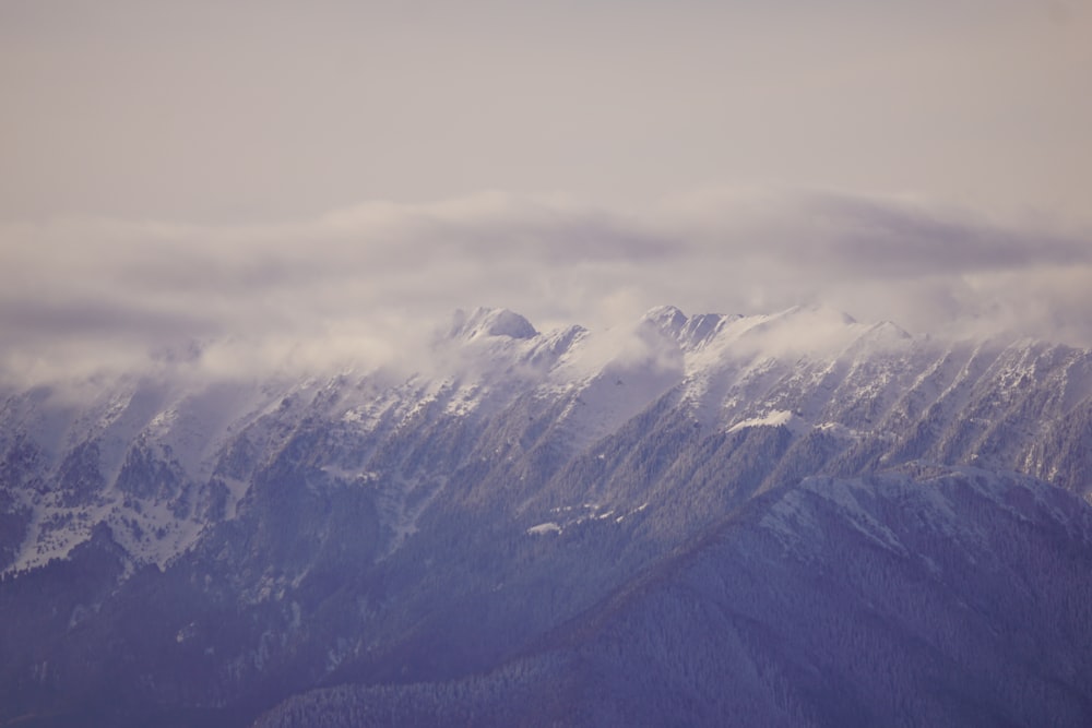 snowy mountain