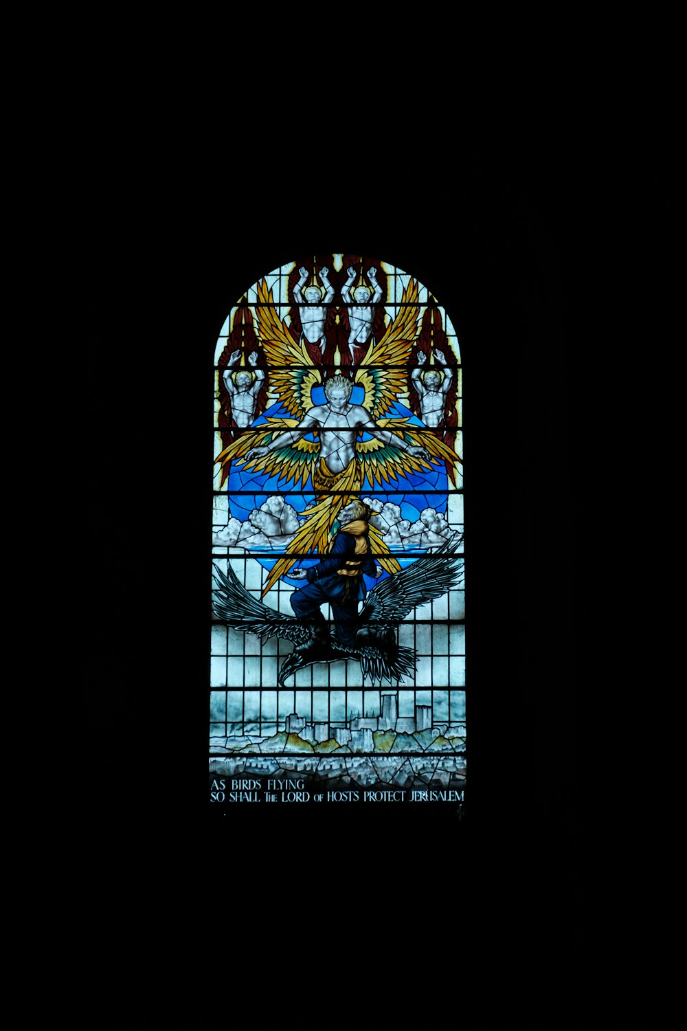 mosaic cathedral window