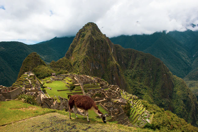 Breathtaking Peruvian landscape showcasing iconic tourist destinations.